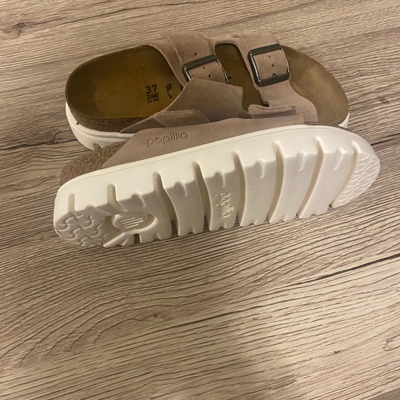 BIRKENSTOCK PAPILLO Arizona Chunky warm sand | EU 37 / US 6-6.5 - Picture 3 of 8